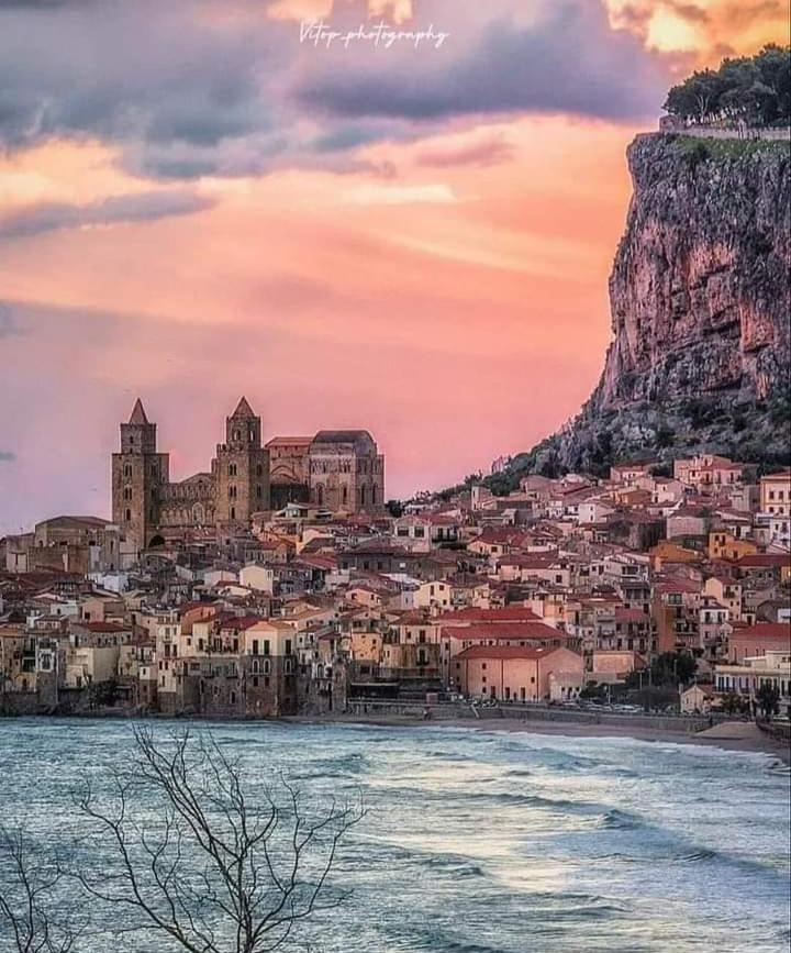 Green Villa Sand Beach Center Close Sea Veiw Cefalù Buitenkant foto